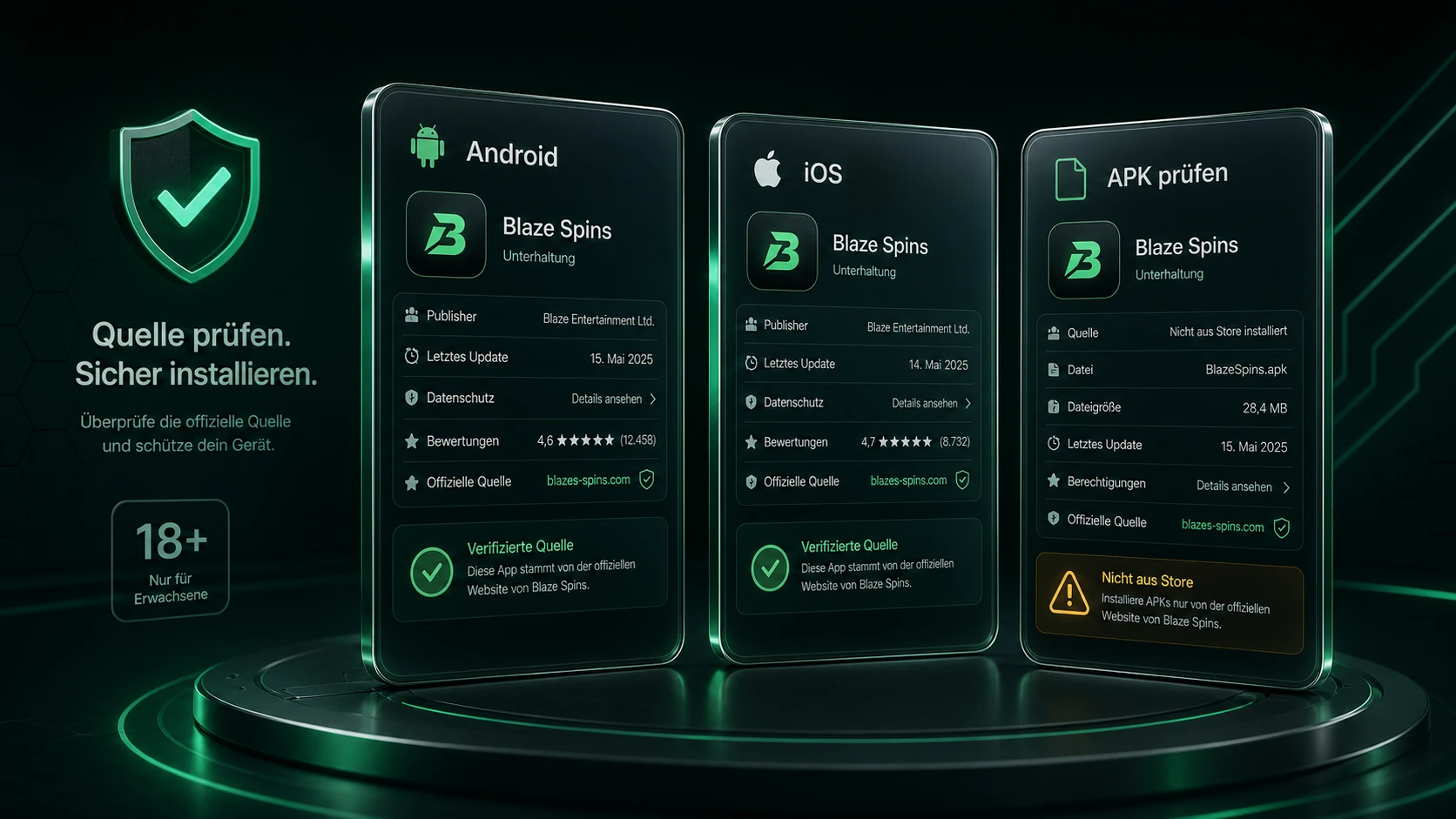 Android, iOS und APK