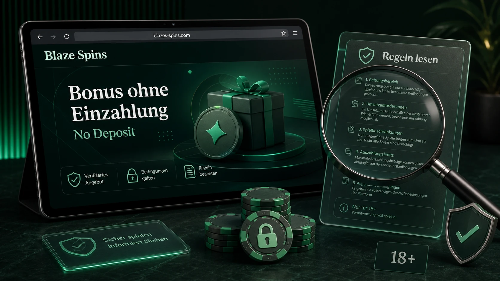 Bonus ohne Einzahlung und No-Deposit-Codes