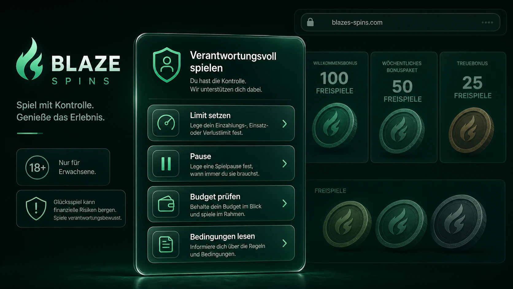 Verantwortungsvolles Spielen mit Boni